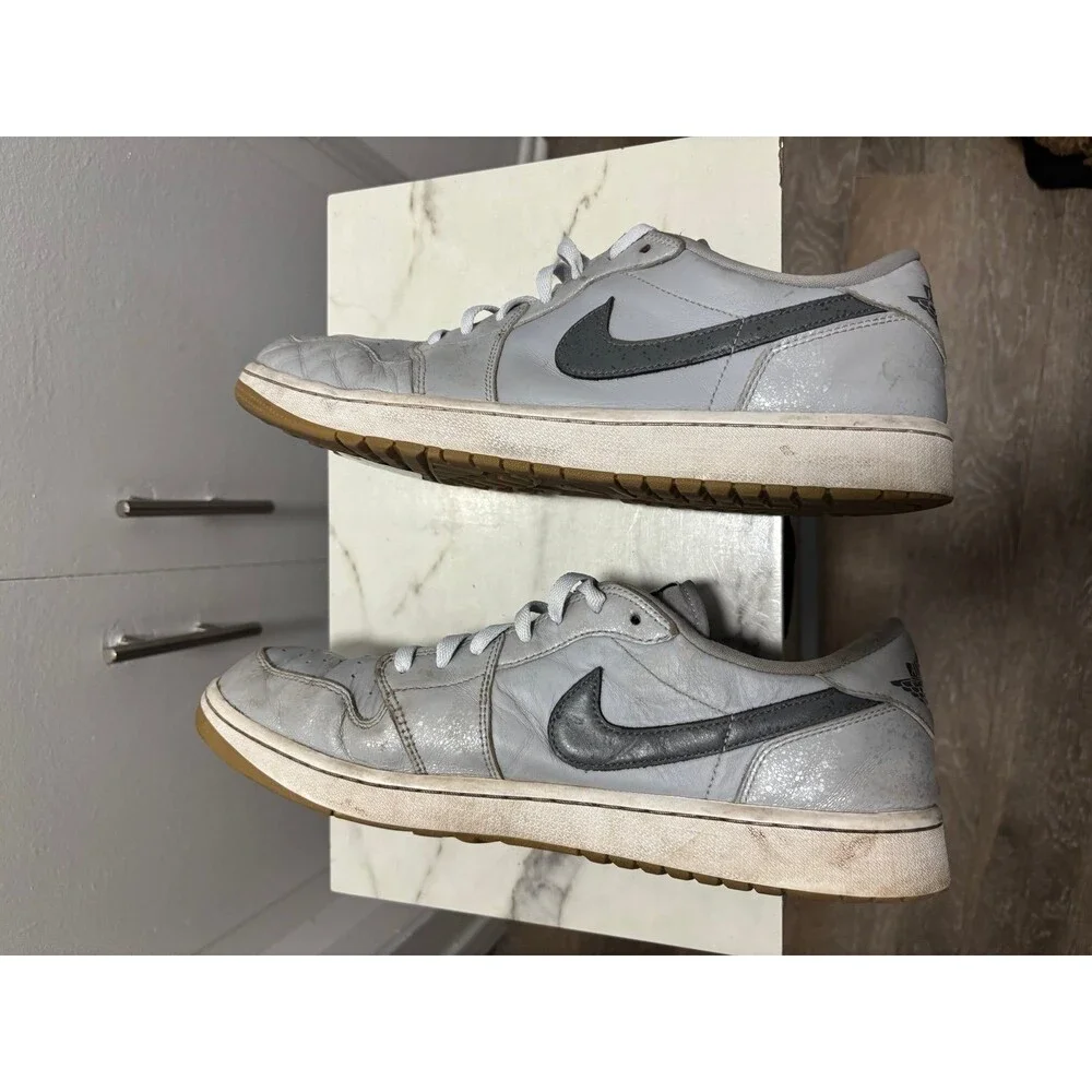 Nike Air Jordan 1 Low Golf Wolf Grey Men's Size 14 DD9315-006